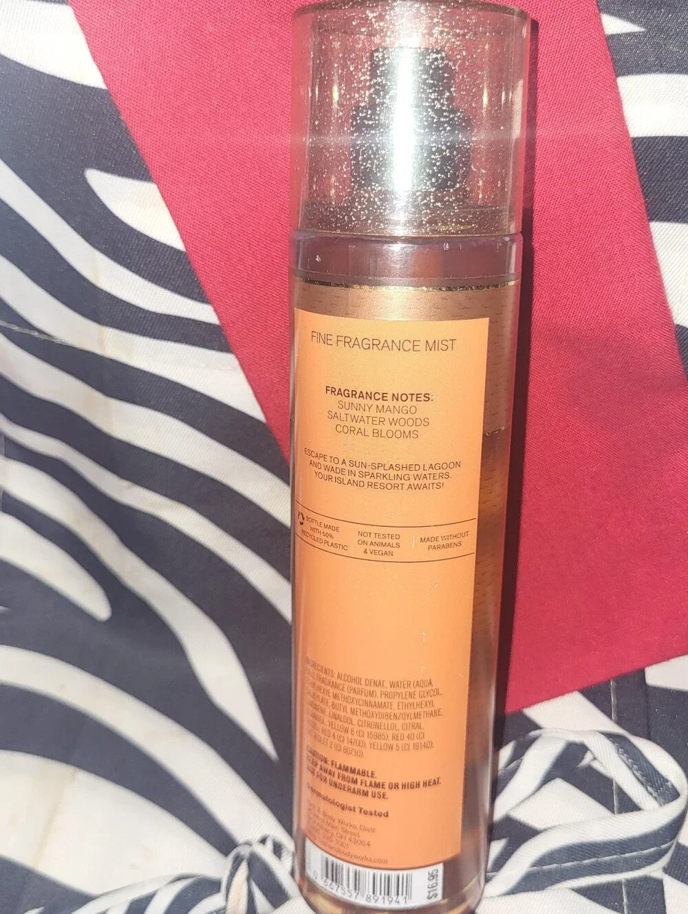 Women's Body Mist (GOLDEN MANGO LAGOON) By Bath & Body Works - Picture 6 of 6